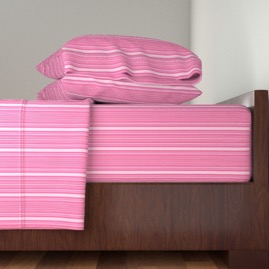 Pink Striped Sheets Gingezel at Roostery.jpeg