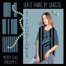 Mockup Slate Stripe Fabric Oversized T-shirt Gingezel web.jpg